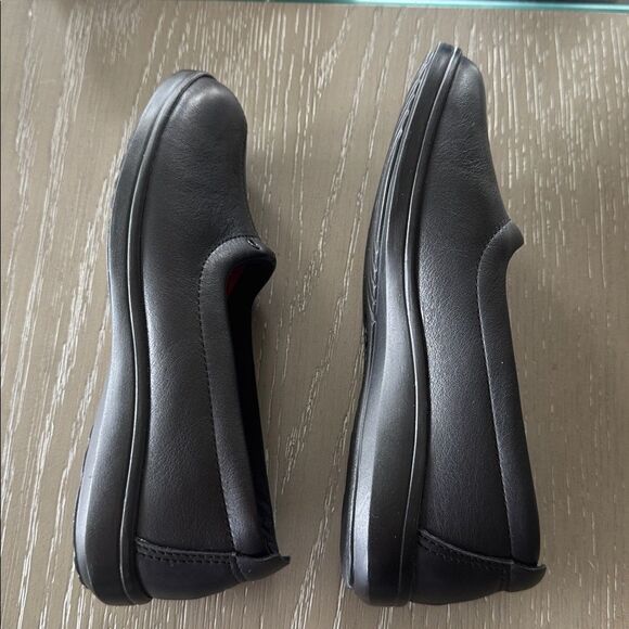 SAS Women’s Black Soft Leather Comfort Dress Shoes Flats Made in USA Size 5M - Picture 4 of 12